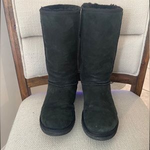 UGG Black Classic Tall Sheepskin Boot